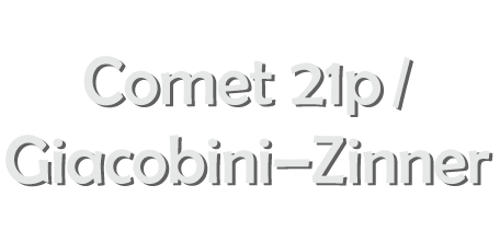 Comet 21p giacobini zinner 