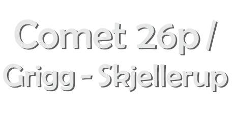 Comet 26p grigg skjellerup