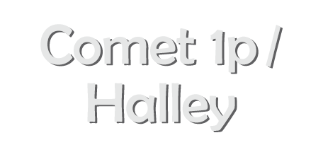 Comet 1p halley